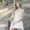 White Summer Drop Waist Dress - Image 4