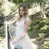 White Summer Drop Waist Dress - Image 3